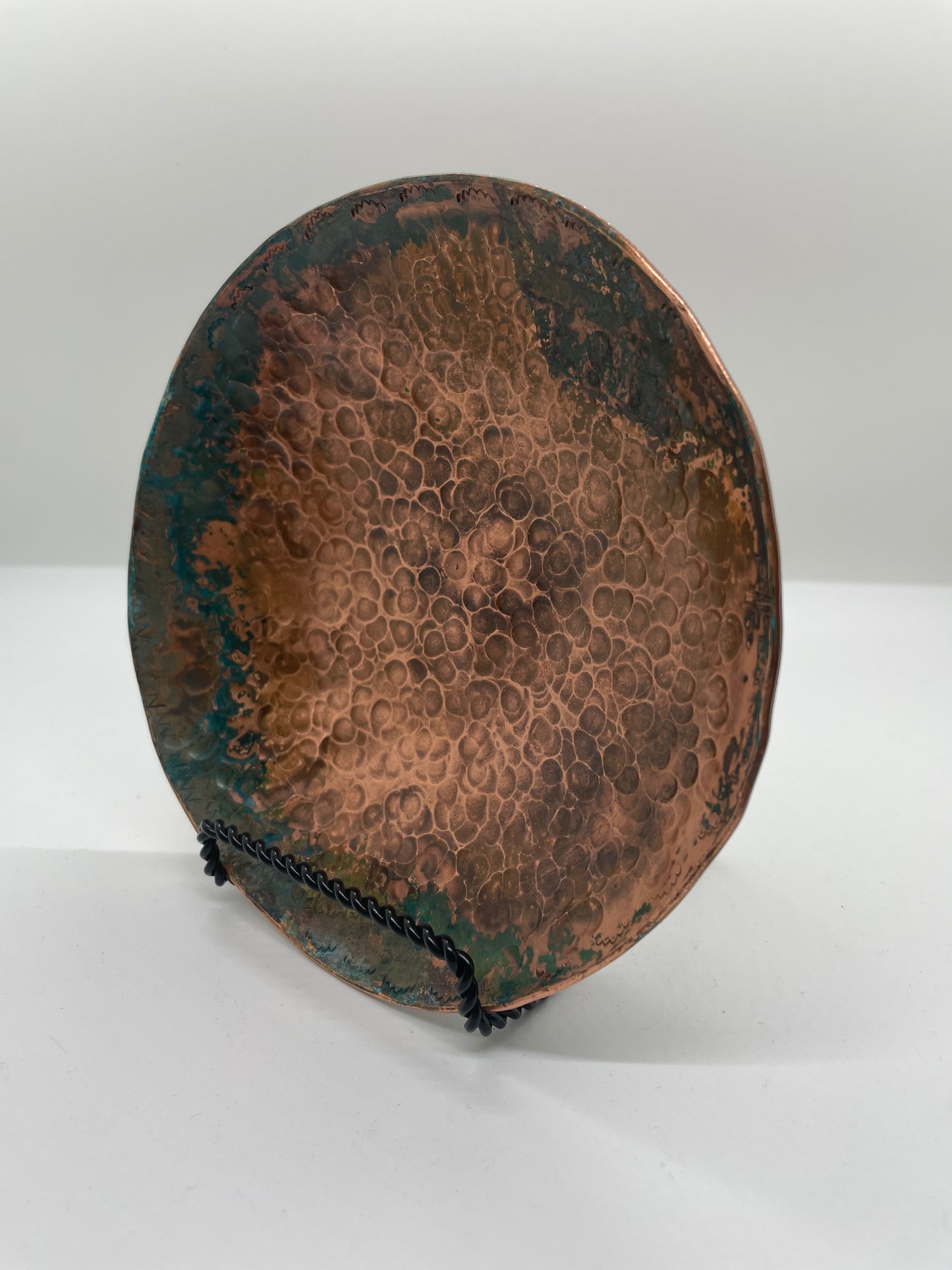Patina Copper Bowl