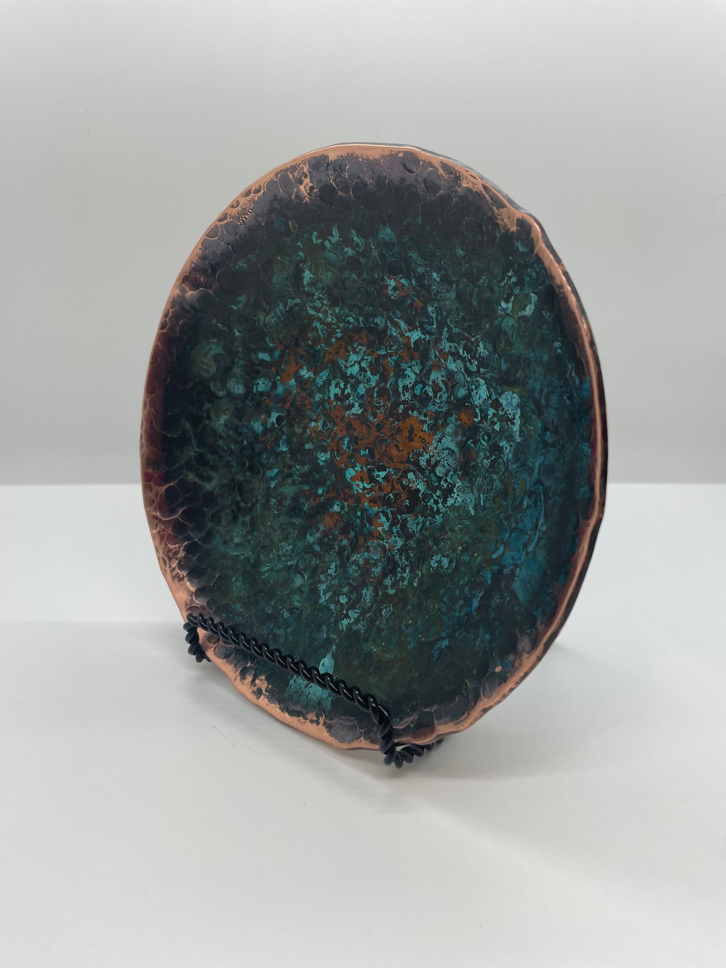 Patina Copper Bowl