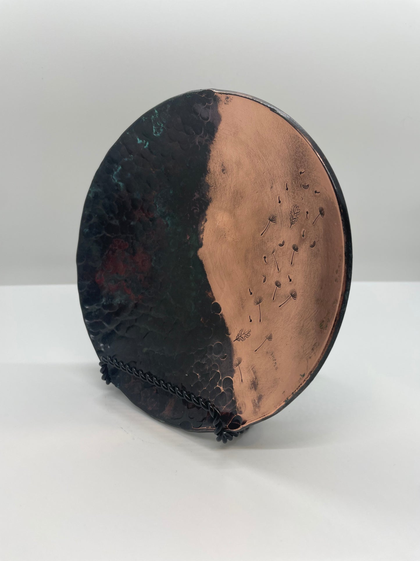 Patina Copper Bowl