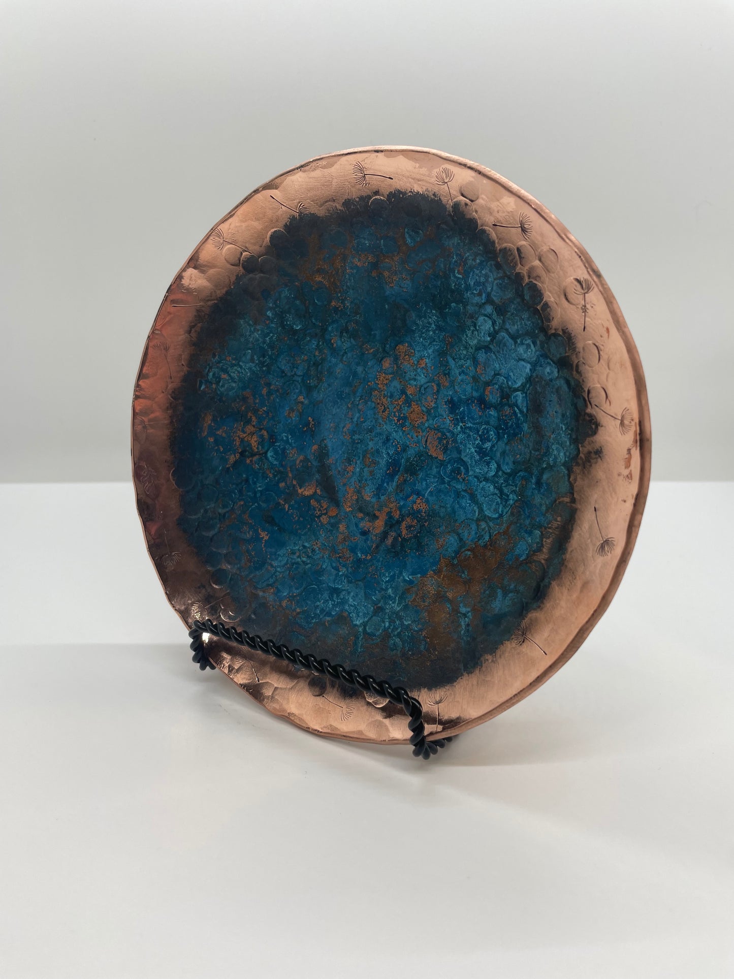 Patina Copper Bowl