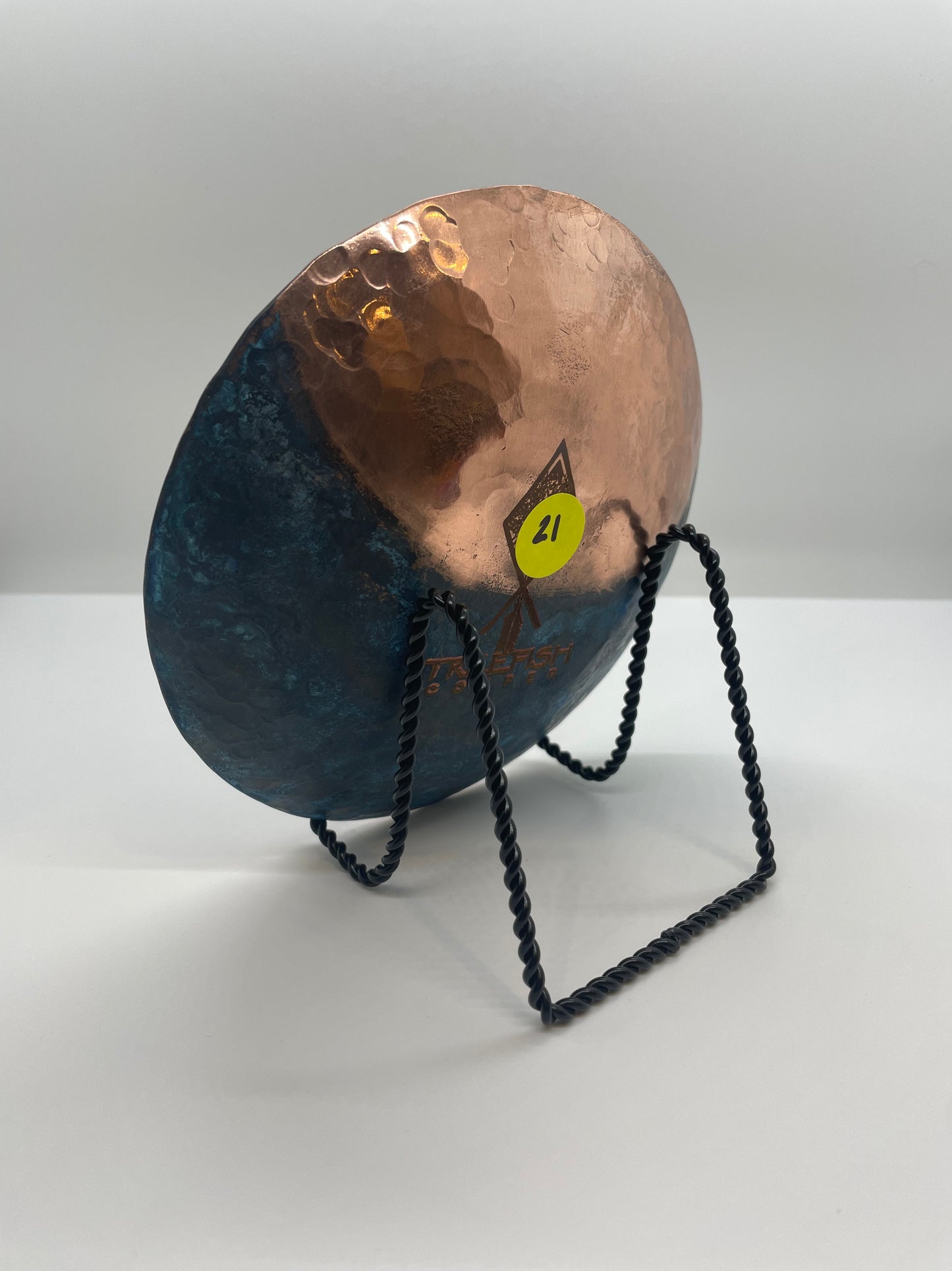 Patina Copper Bowl