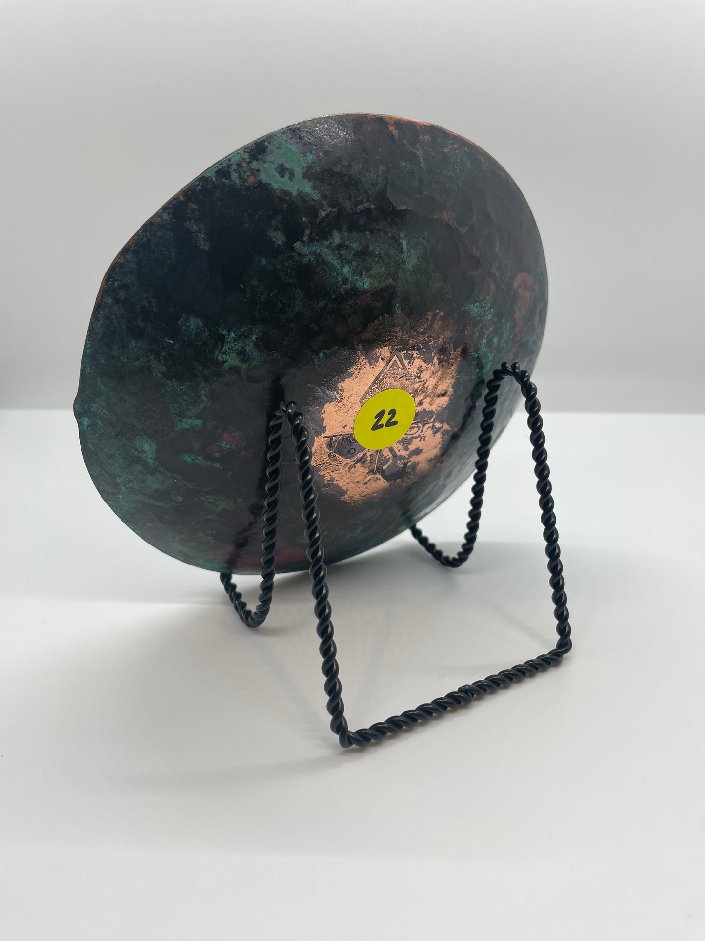 Patina Copper Bowl