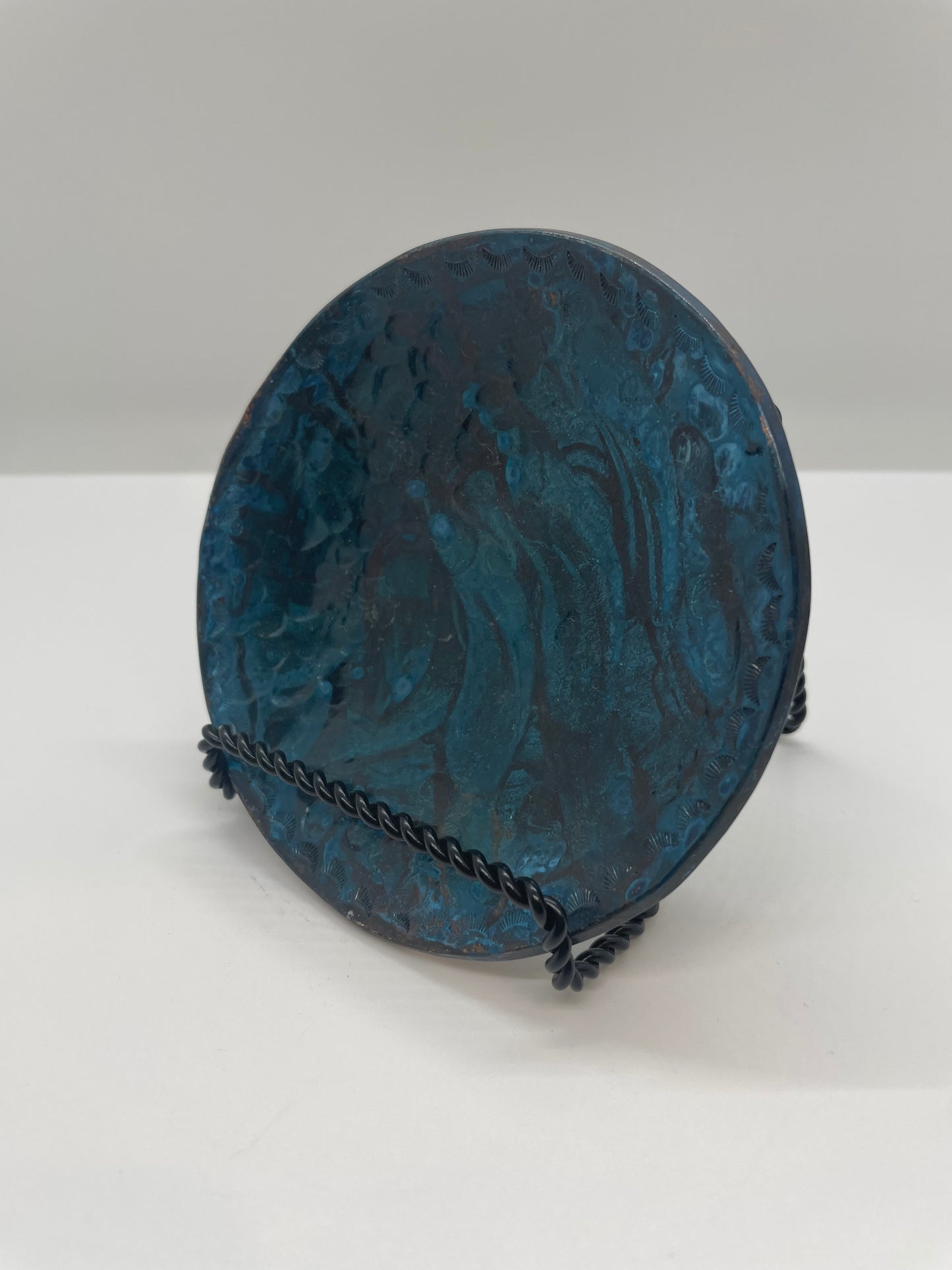 Patina Copper Bowl - Small