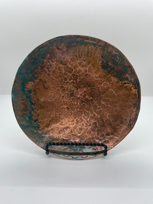 Patina Copper Bowl