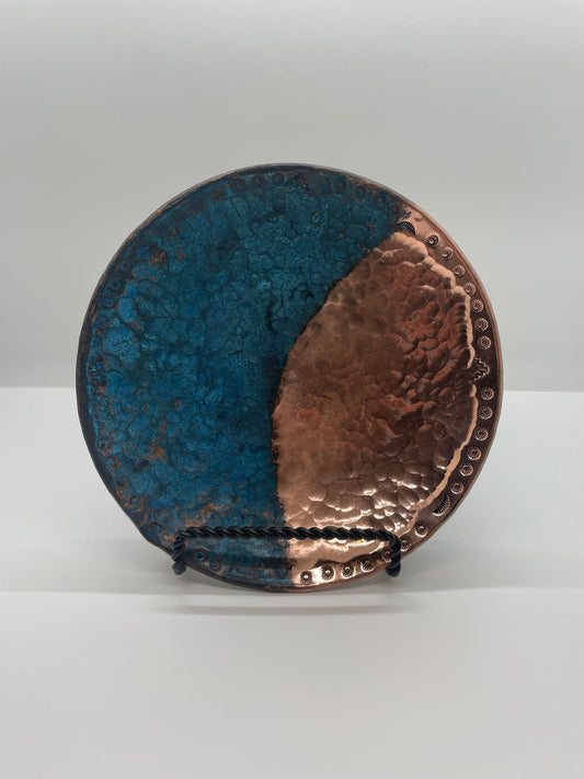 Patina Copper Bowl