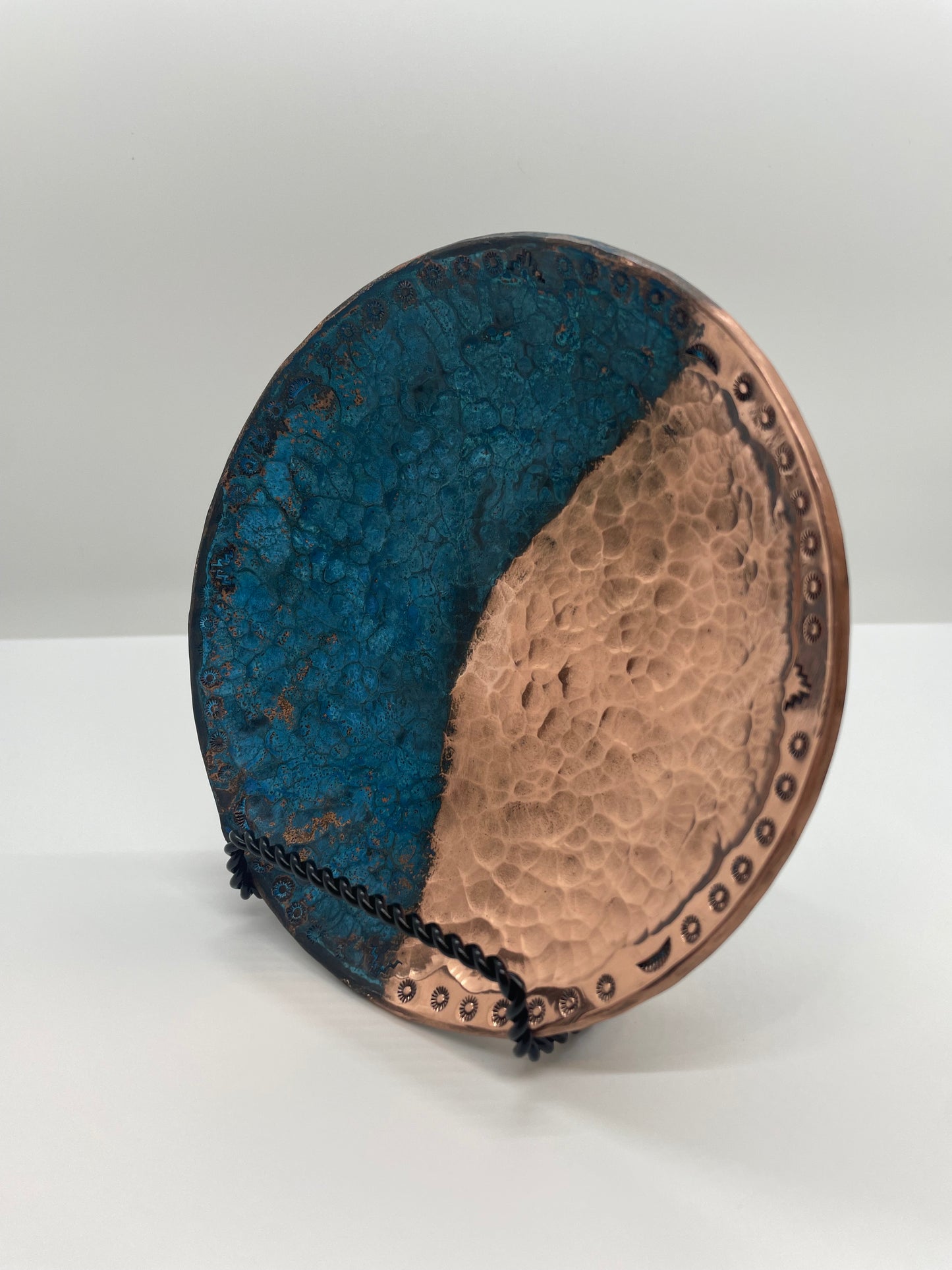 Patina Copper Bowl