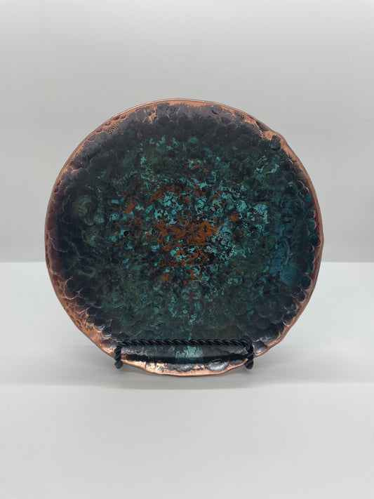 Patina Copper Bowl
