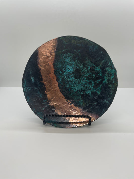Patina Copper Bowl