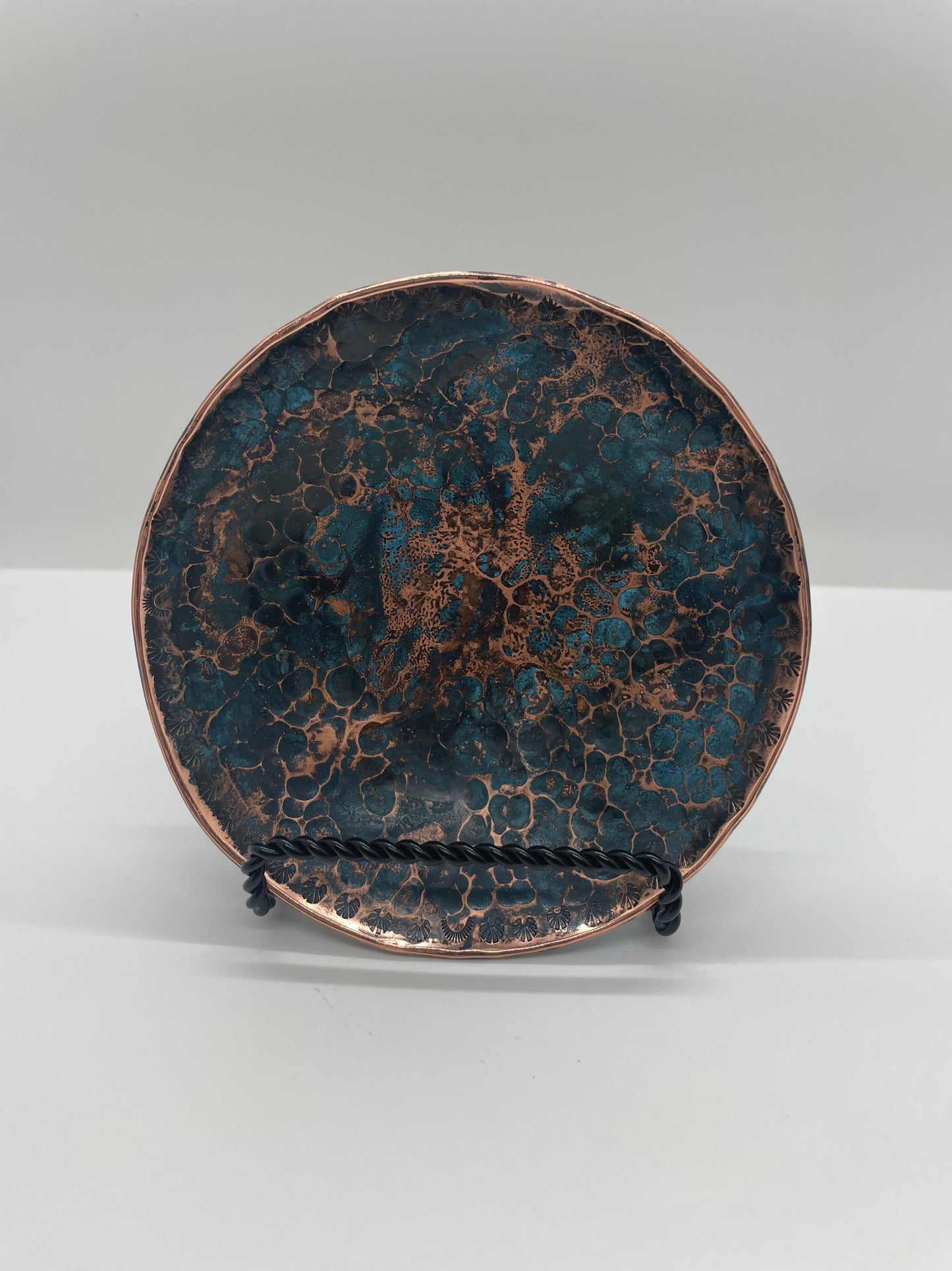 Patina Copper Bowl - Small
