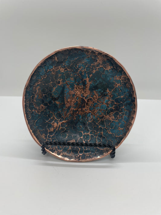 Patina Copper Bowl - Small