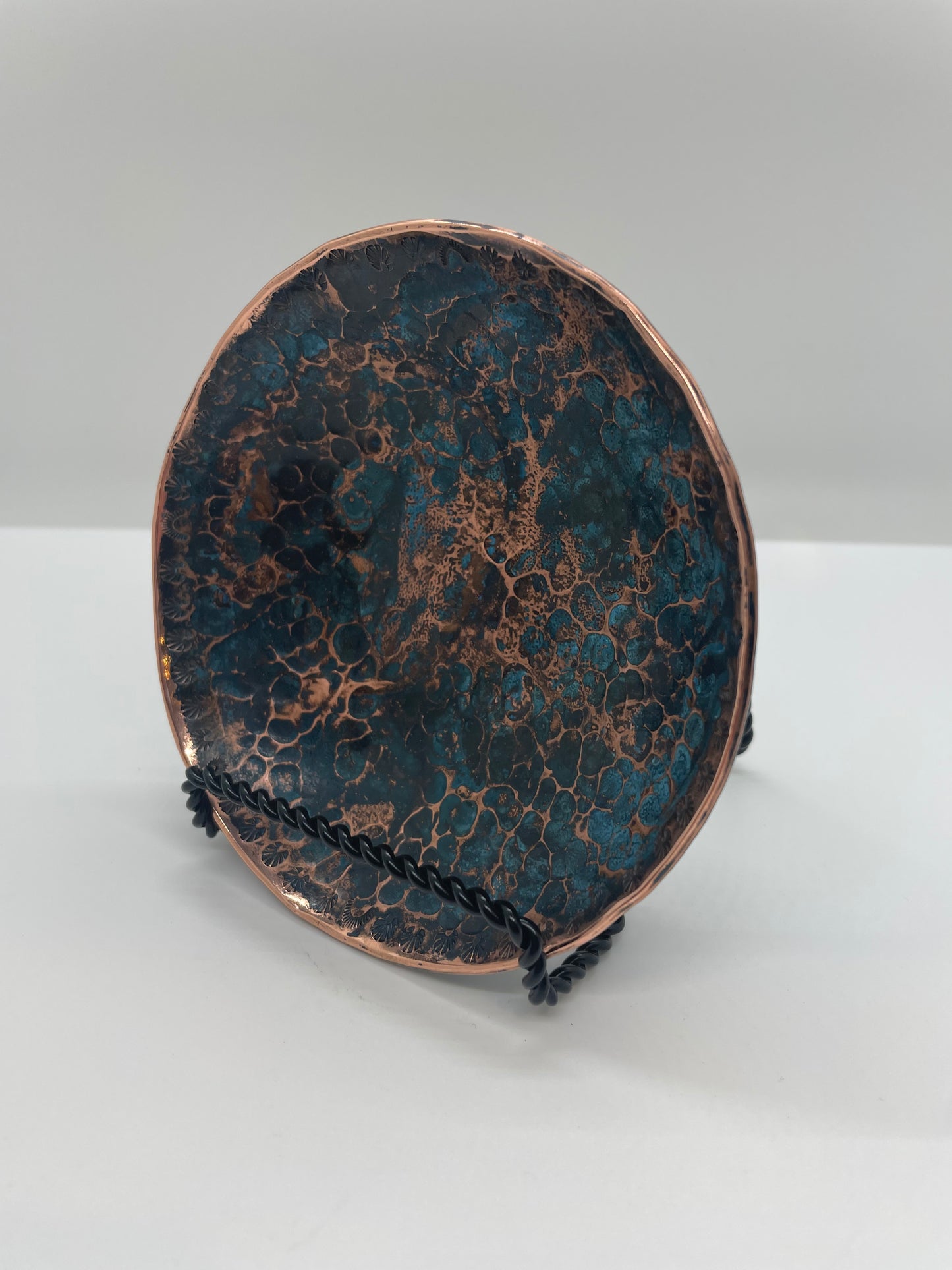 Patina Copper Bowl - Small