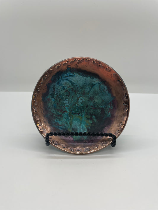 Patina Copper Bowl - Small