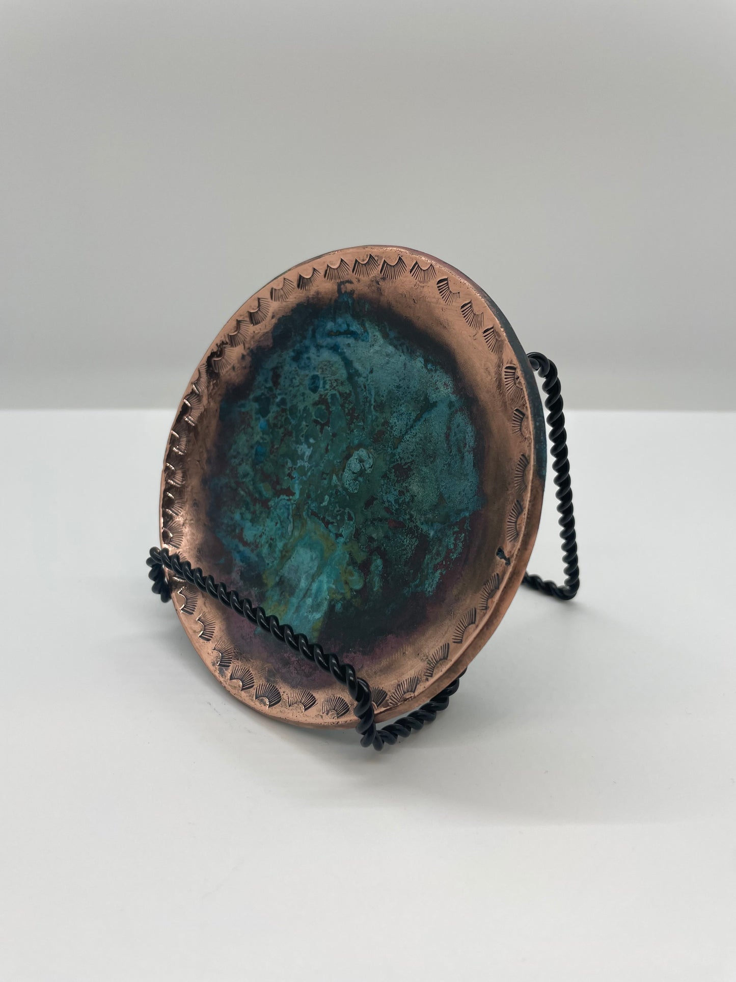 Patina Copper Bowl - Small