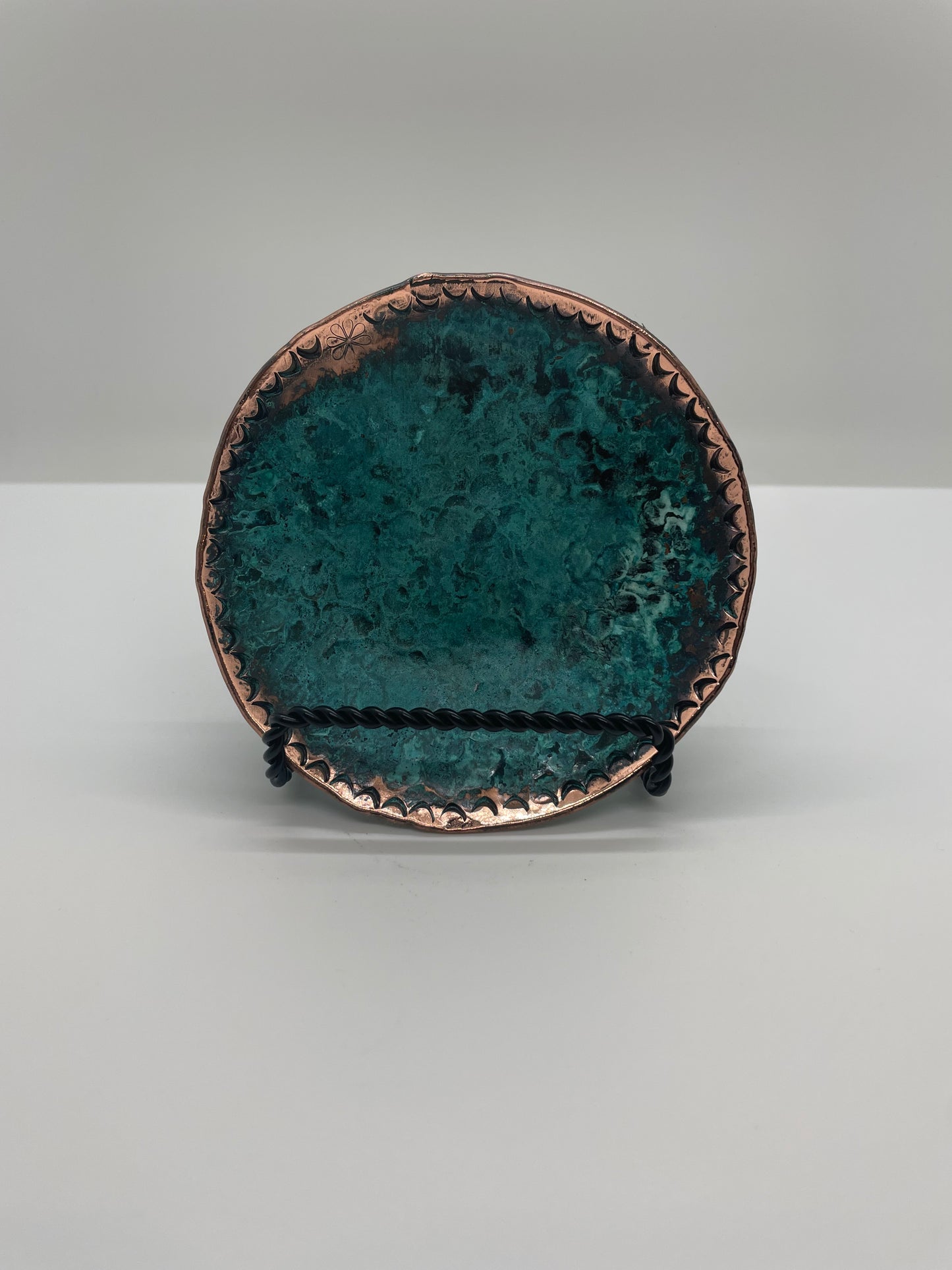 Patina Copper Bowl - Small