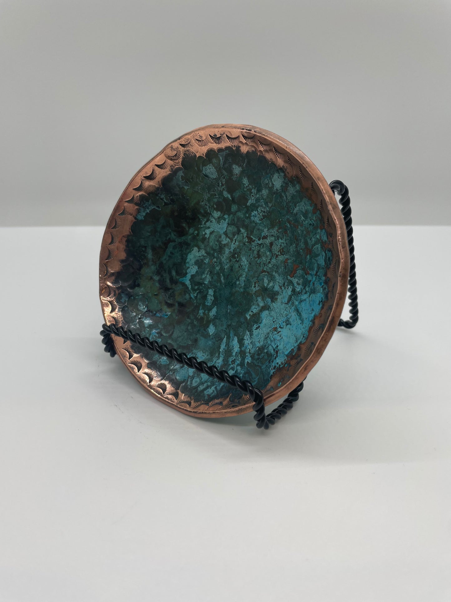 Patina Copper Bowl - Small