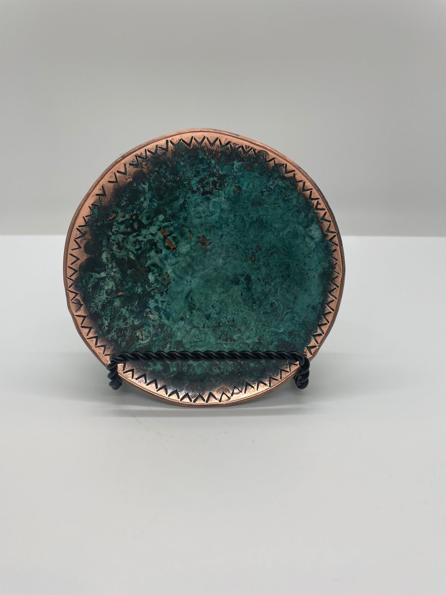 Patina Copper Bowl - Small