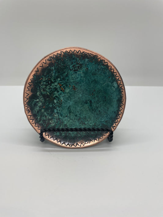 Patina Copper Bowl - Small