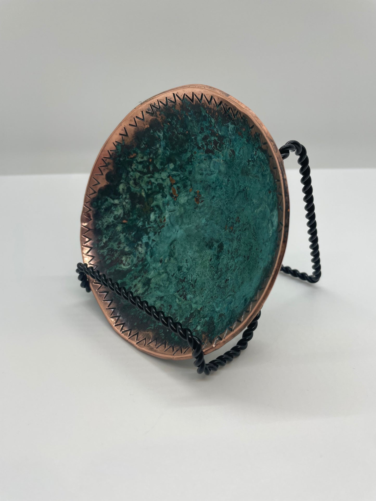 Patina Copper Bowl - Small