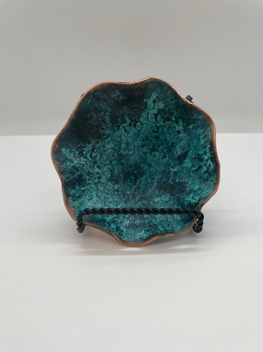 Patina Copper Bowl - Small